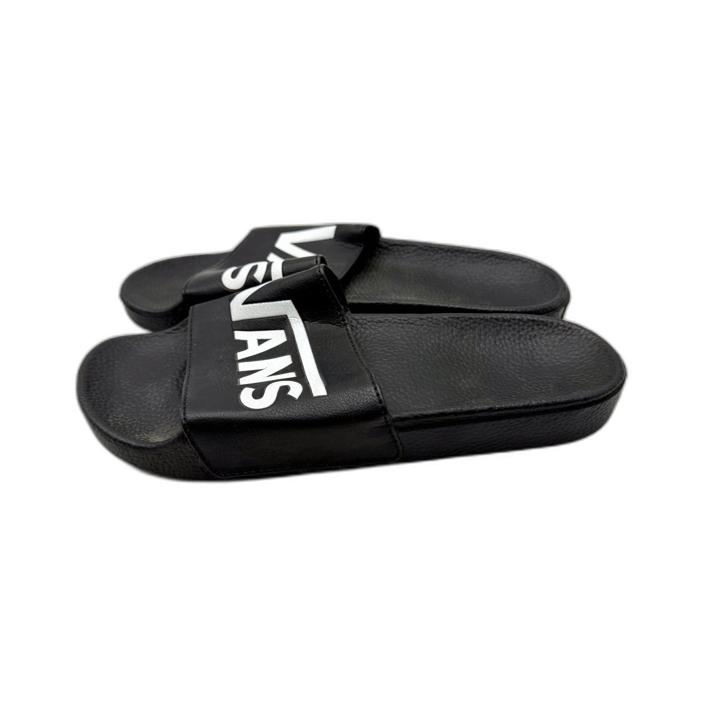 Vans Mens Black Slide-On Slides Sandals Athletic US 8 Casual Comfort DEMO