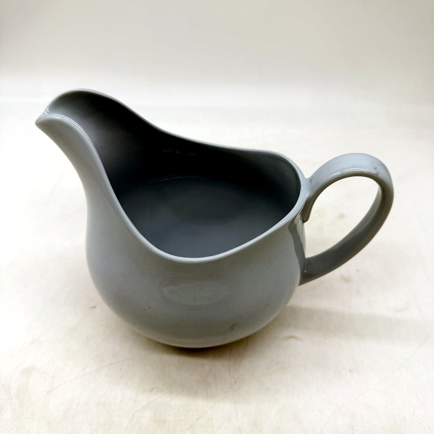 VINTAGE Johnson Bros Light Blue Ceramic Pitcher Blue Cloud Jug Tableware