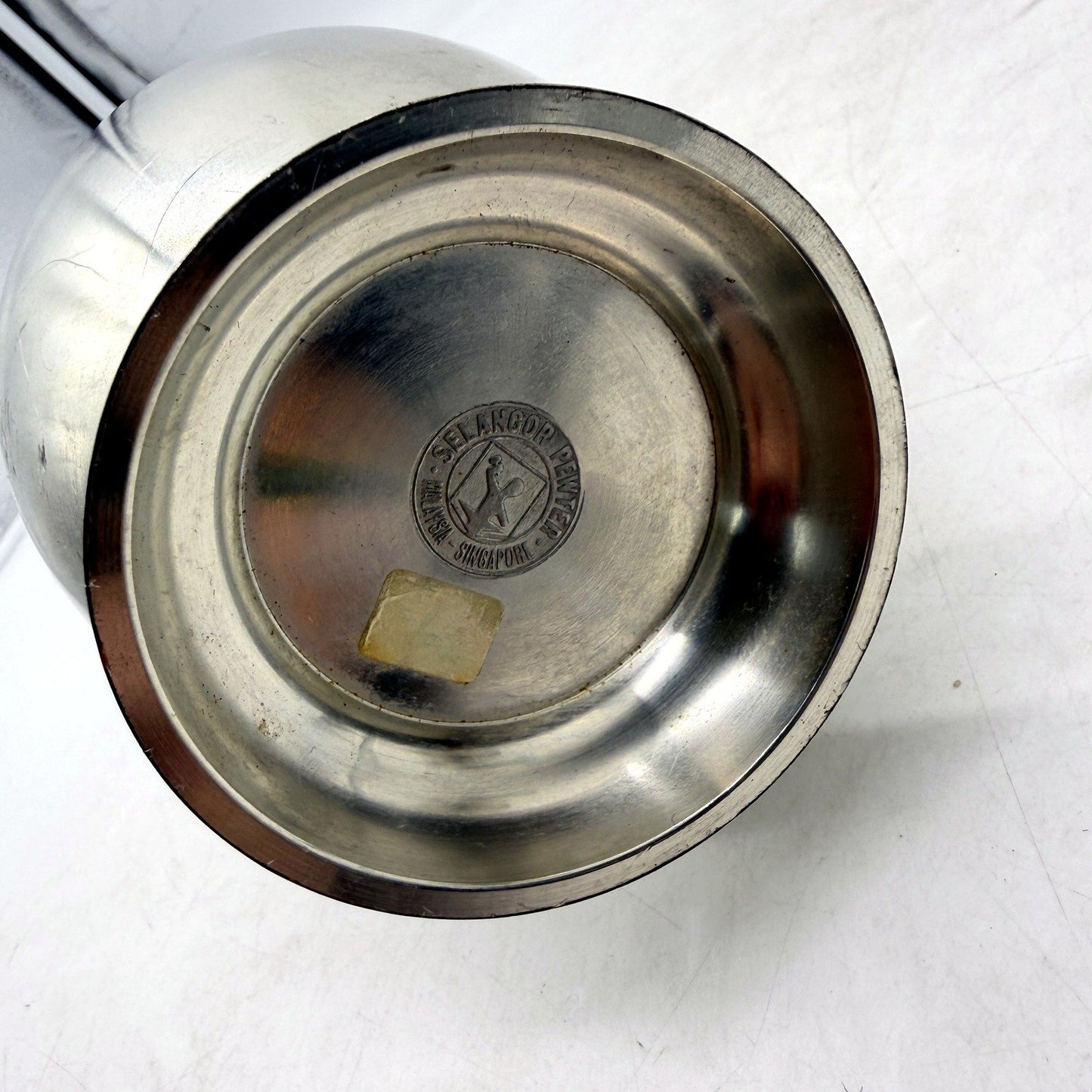 VINTAGE Selangor 3 Piece Silver Pewter Metal Goblet Set Elegant Antique-Style