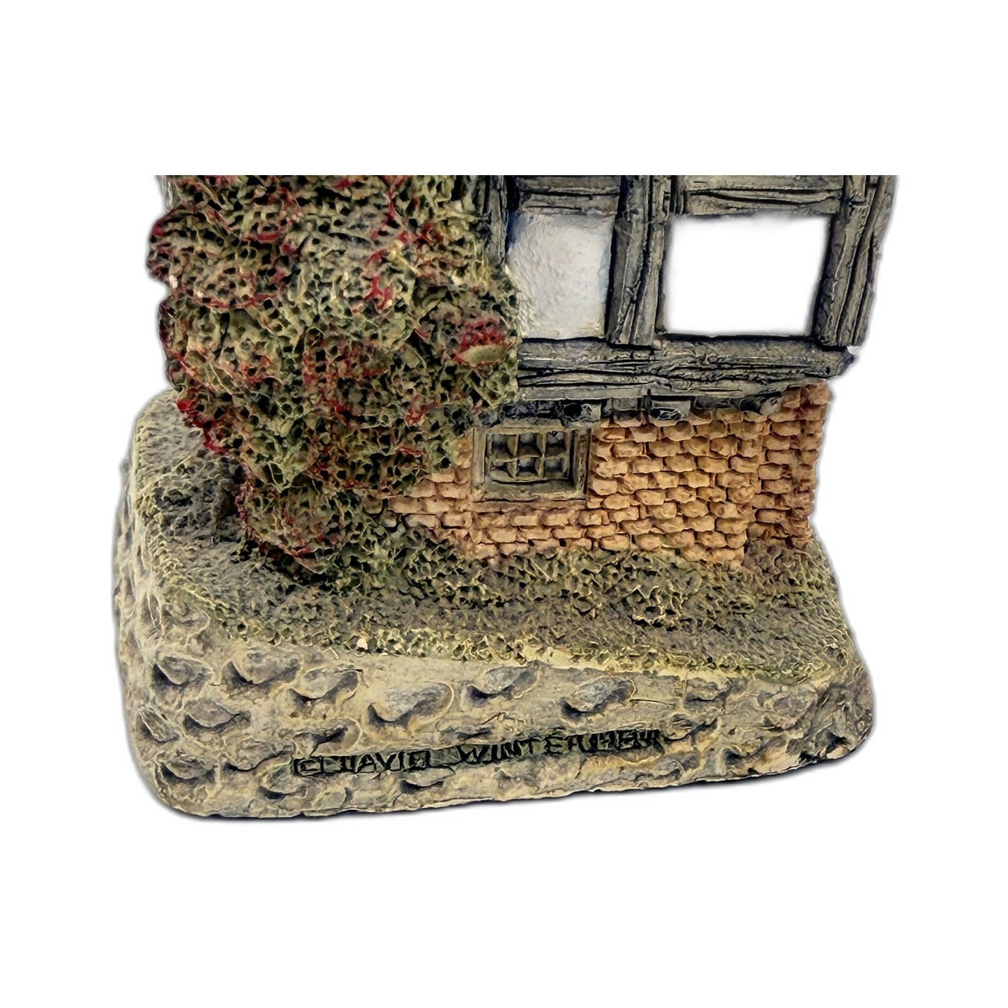 VINTAGE 1980's David Winter Decorative Cottages 3 Piece Ceramic Home Decor