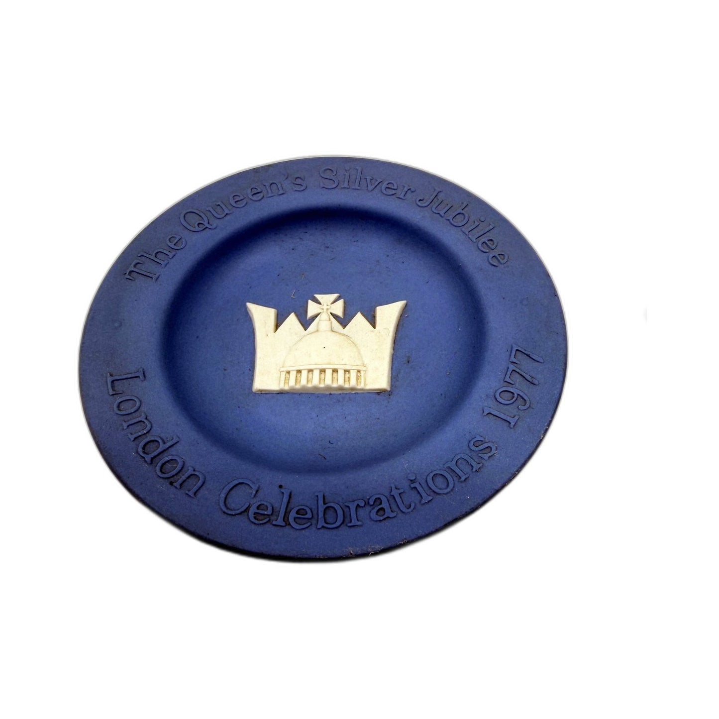 Wedgewood 2-Pack Decorative Commemorative Ceramic Plates in Blue - Elegant