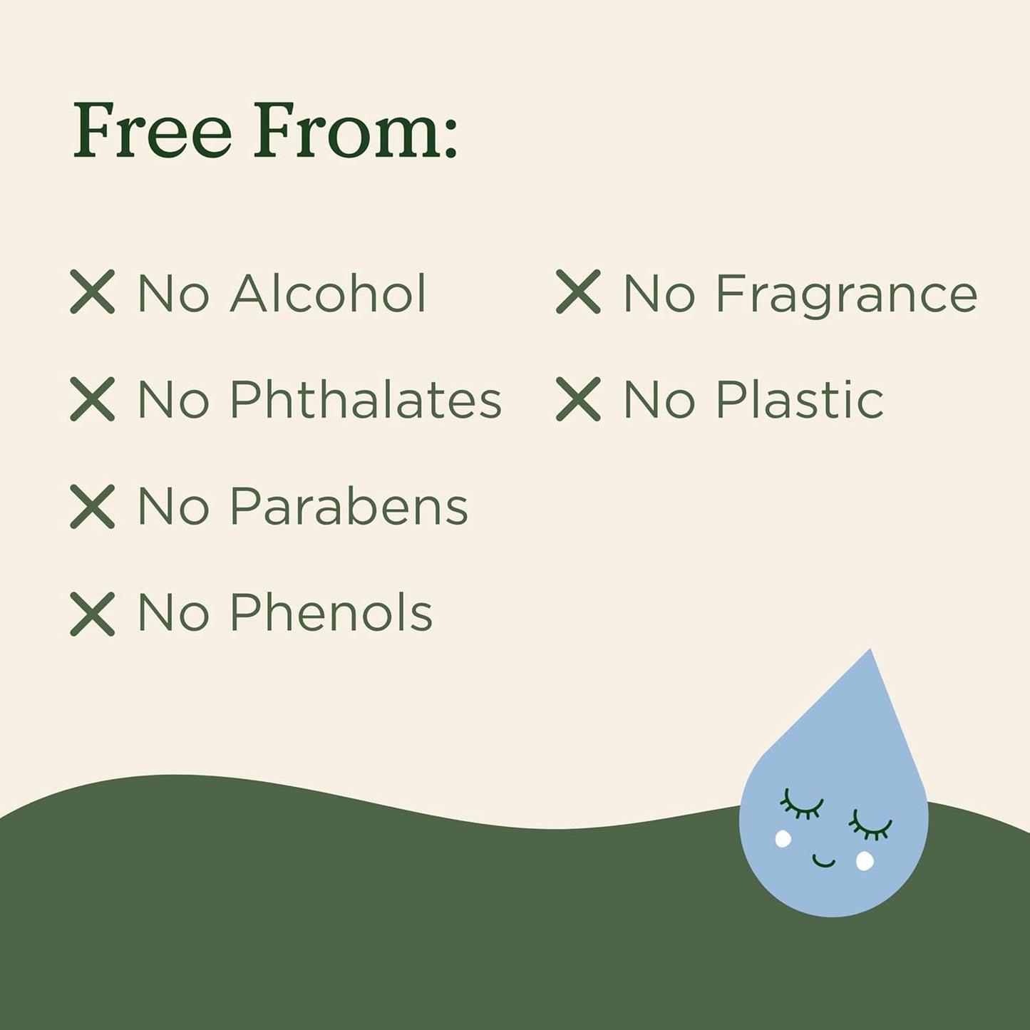 Tooshies Pure Water Biodegradable Fragrance Free Baby Wet Wipes 16PK NEW