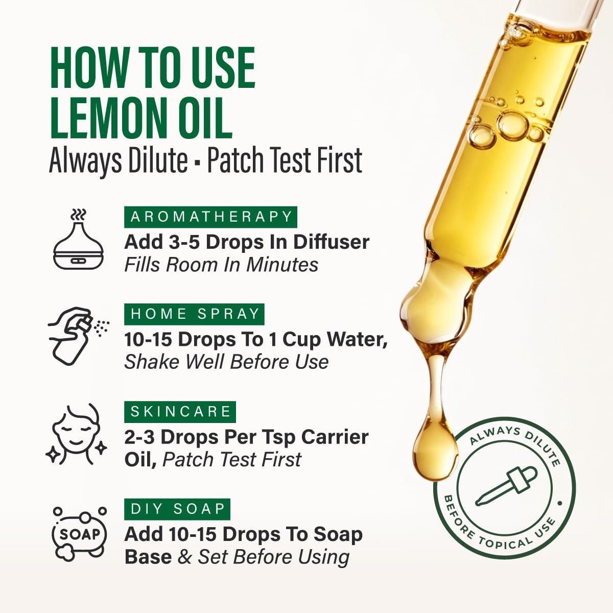 KUKKA Essential Oil 100% Pure Lemon 118ml for Hair Skin Diffuser Aroma NEW