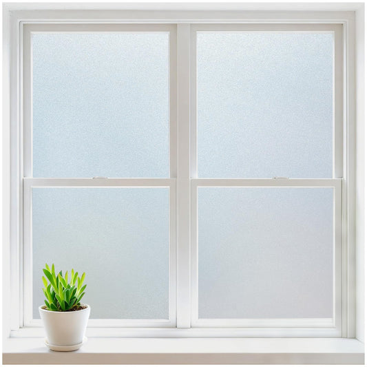 rabbitgoo Decorative Frosted Window Privacy Film Opaque Static Cling Pure NEW
