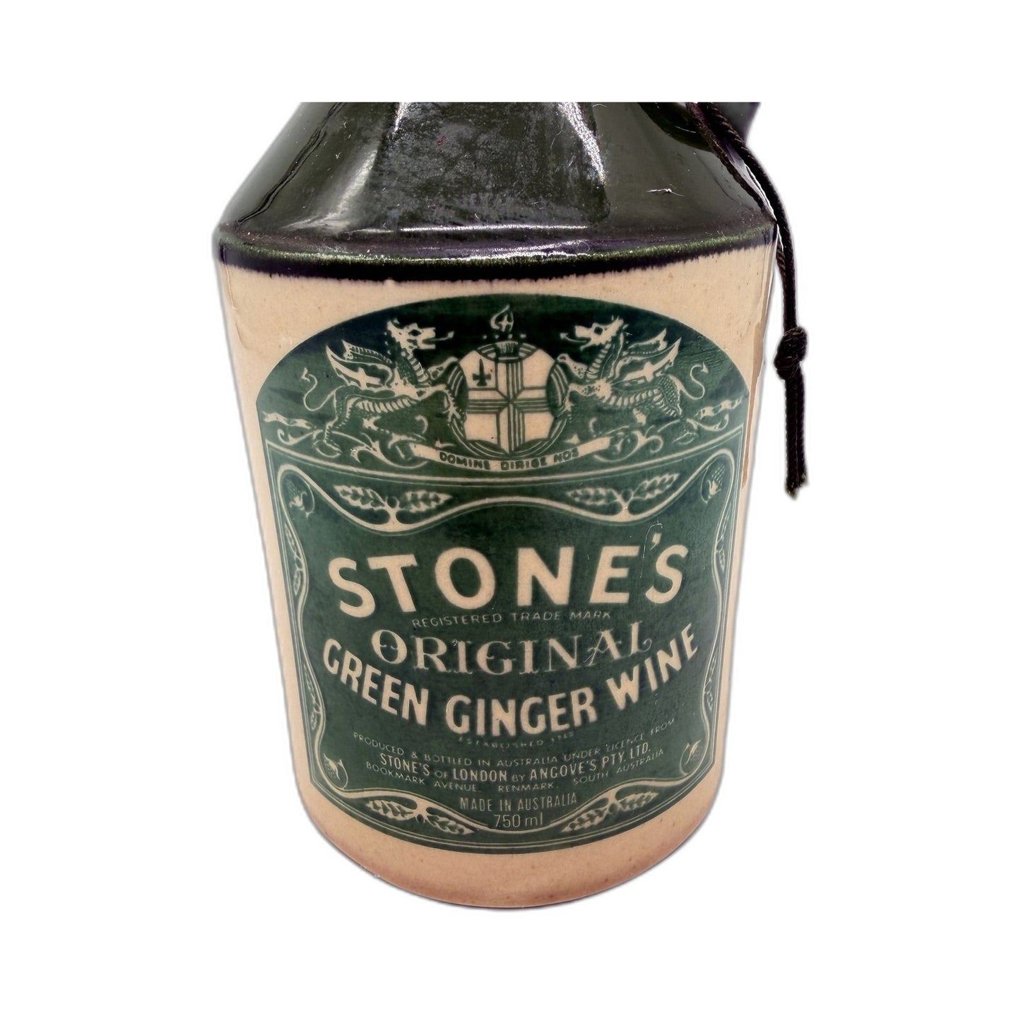 VINTAGE Stone's Original Green Ginger Wine - 750ml Bottle of Authentic