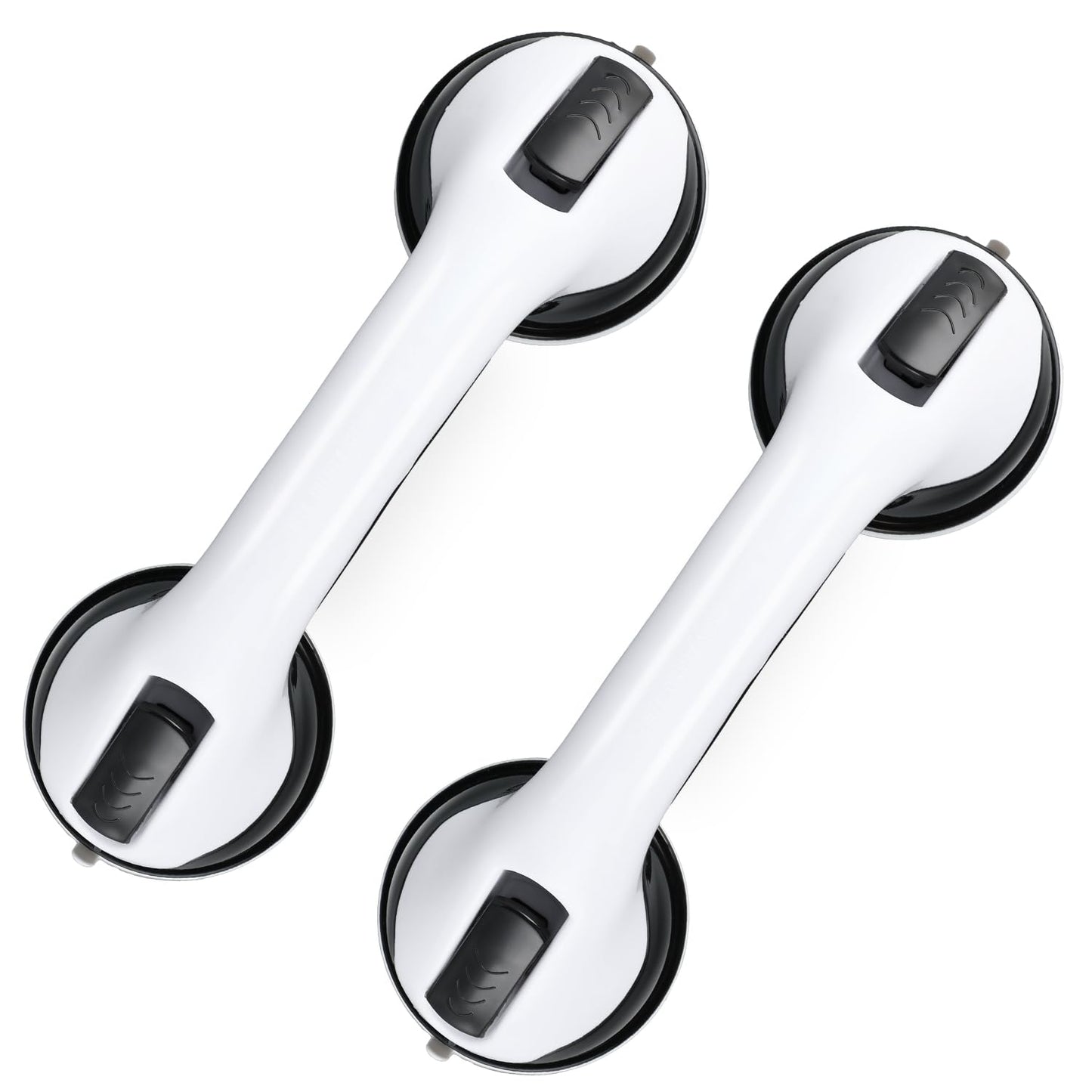 MCDEX Plastic Grab Bars for Bathtub and Shower, 2 Pack 12 Inch Strong NEW