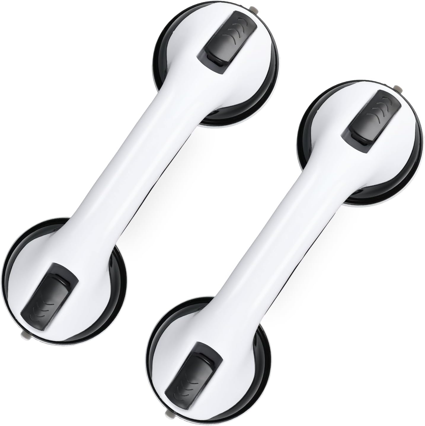 MCDEX Plastic Grab Bars for Bathtub and Shower, 2 Pack 12 Inch Strong NEW