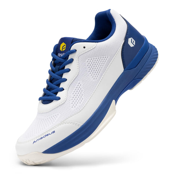 FitVille Breathable Tennis Shoes Cushioned Amadeus V2 Mens WIDE FIT US 9.5 NEW