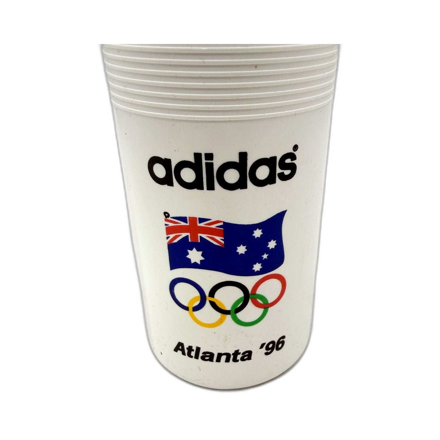 VINTAGE Adidas Atlanta 1996 Olympics Water Bottle Reusable Hydration Container