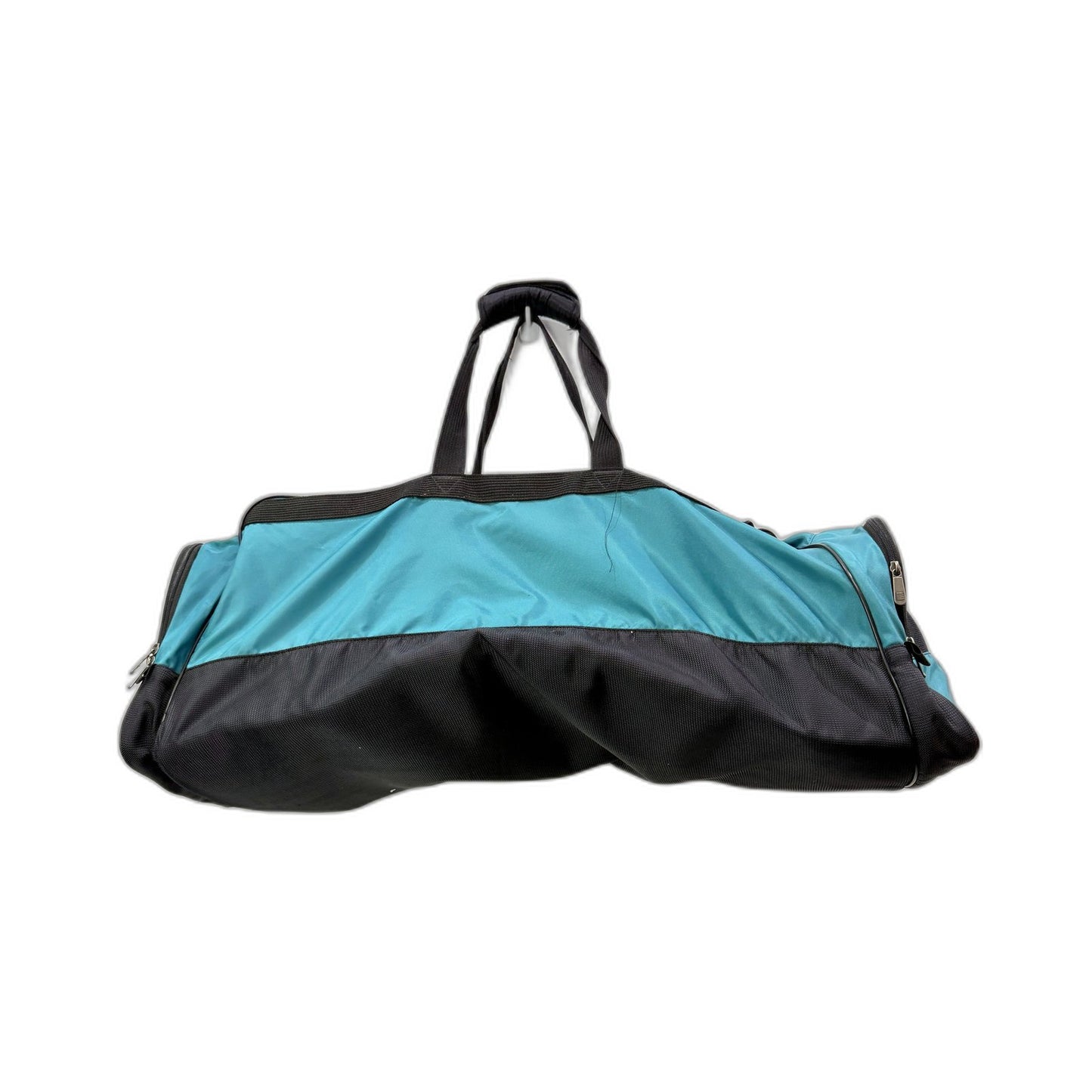 NIKE 2000 Sydney Olympics Australia Teal & Black Nylon Large Duffle Bag UNIQUE