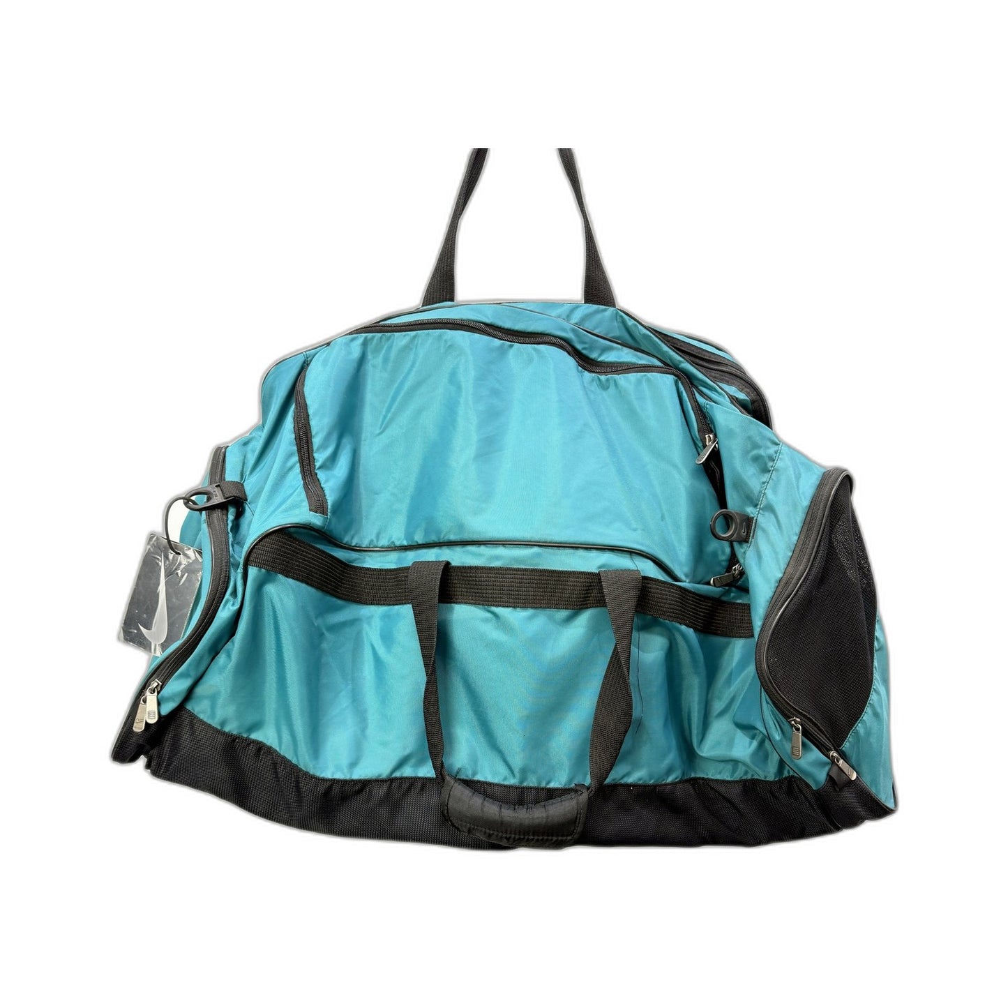NIKE 2000 Sydney Olympics Australia Teal & Black Nylon Large Duffle Bag UNIQUE