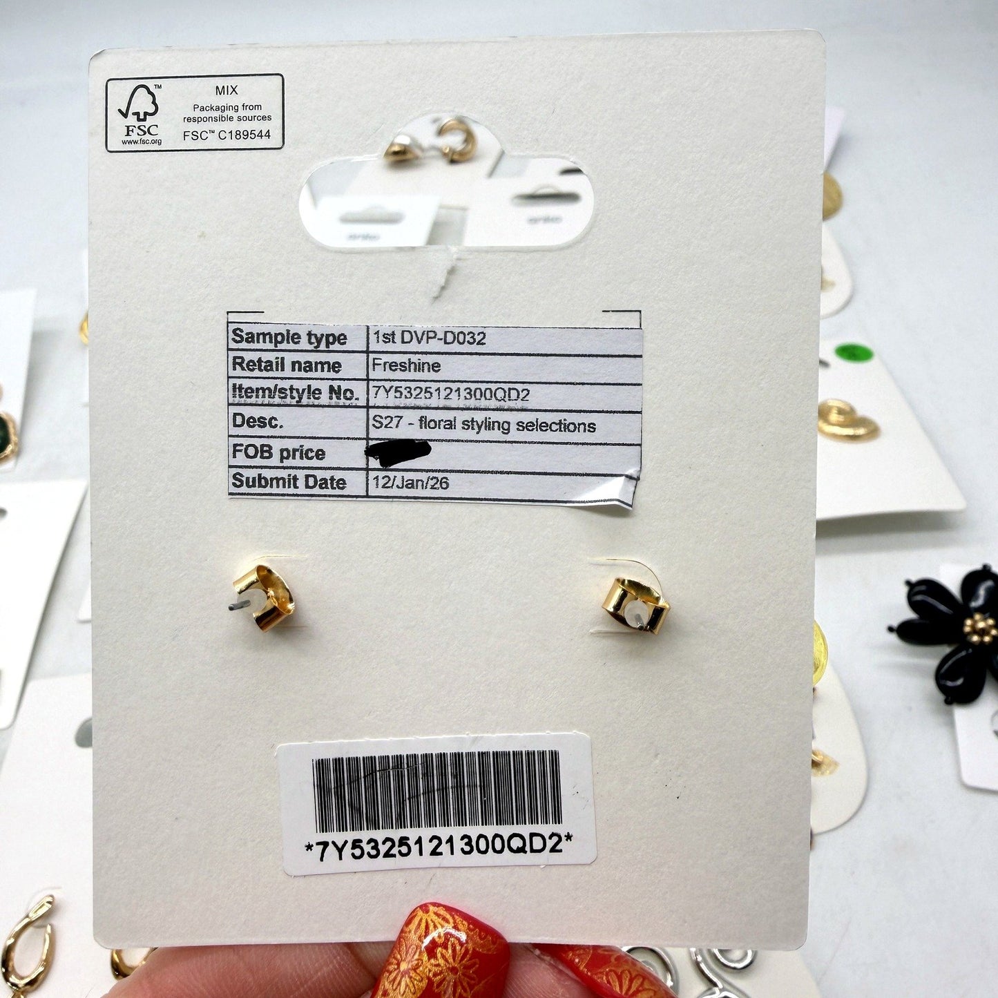 Gold Colour Anko 19 Pairs Assorted Styles & Themes BULK LOT Earring Batch NEW