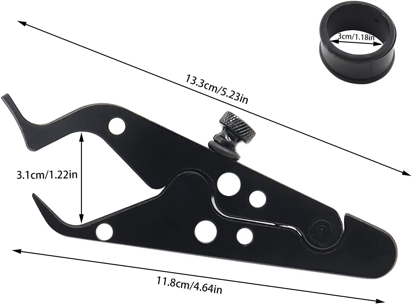 WorthPlanet Throttle Assist Wrist Hand Grip Lock Handlebar Accessory Black NEW