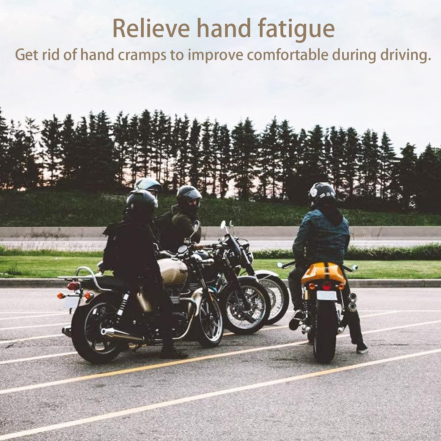 WorthPlanet Throttle Assist Wrist Hand Grip Lock Handlebar Accessory Black NEW