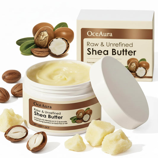 TTALLENI Organic Unrefined Shea Butter Body Moisturizer - Natural Raw NEW