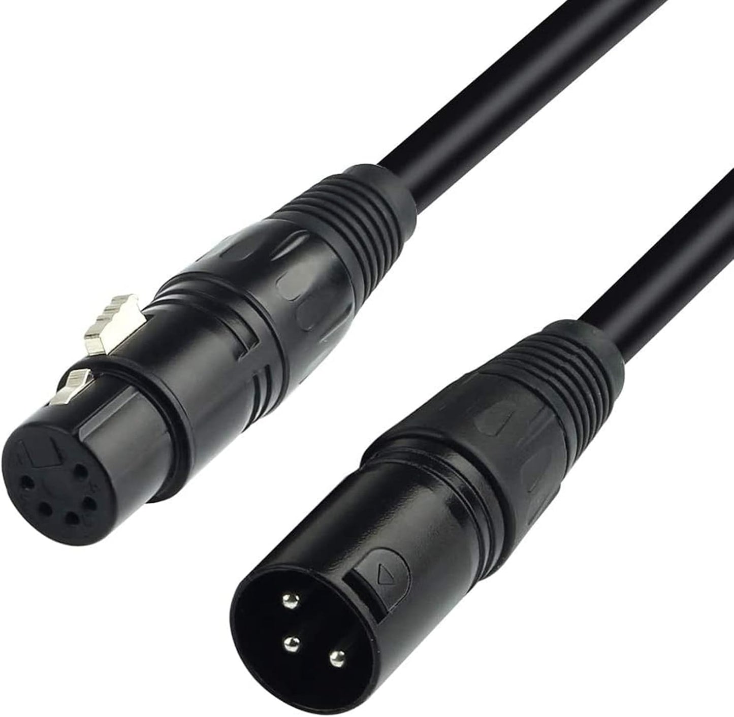 Yieidui 3 Pin to 5 Microphone Audio Adapter Connector Cables NEW
