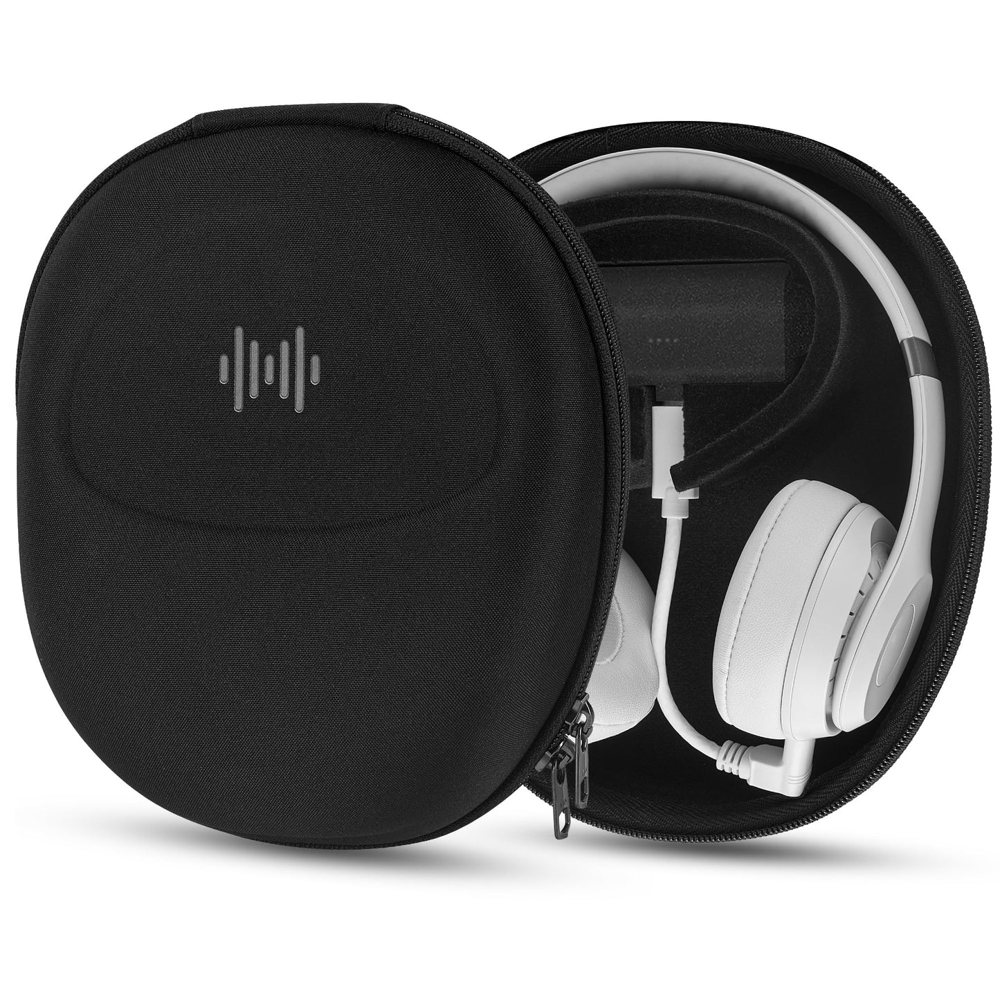 Geekria Black Cases Charging Headphone Case for Beats Solo 4 & Studio Pro NEW