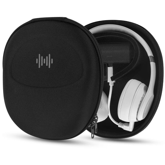 Geekria Black Cases Charging Headphone Case for Beats Solo 4 & Studio Pro NEW