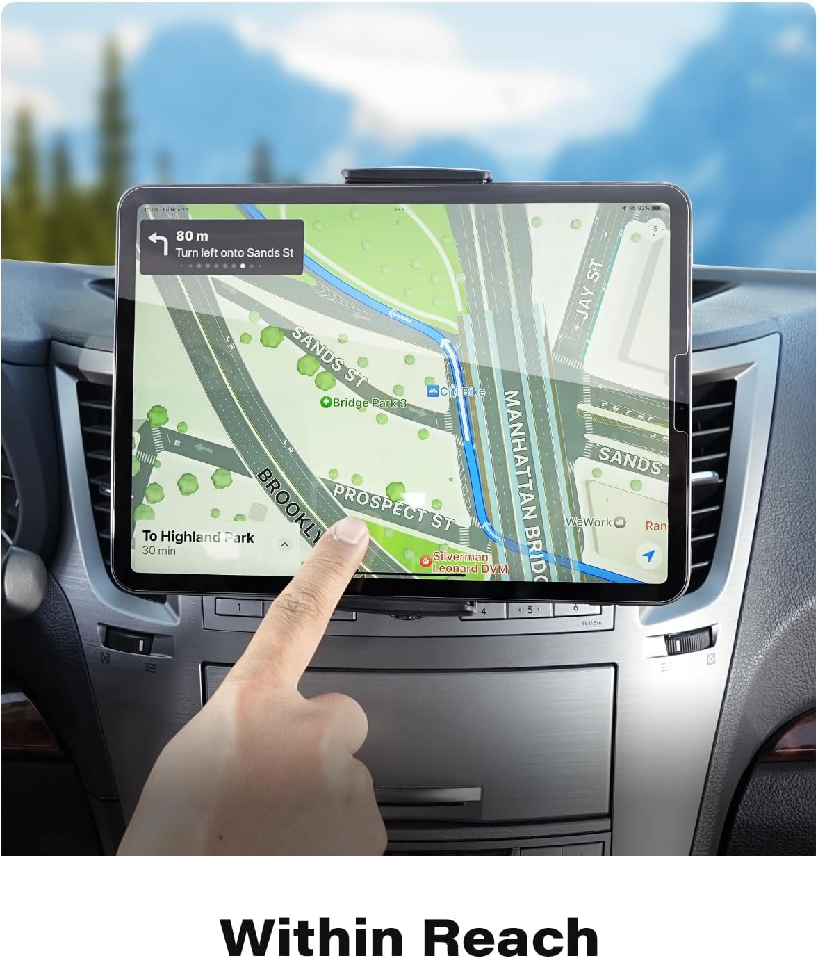 APPS2Car Universal Tablet Car Mount Holder for 7-11 Inch Devices - NEW