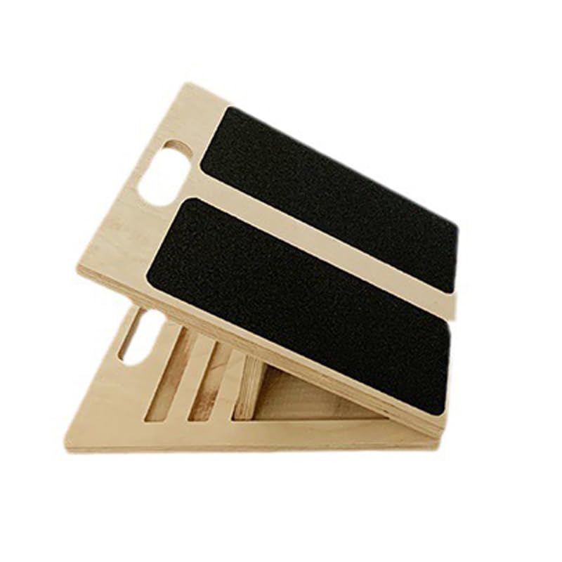Cozioz Adjustable Strength Training Wooden Incline Calf Stretcher Slant NEW