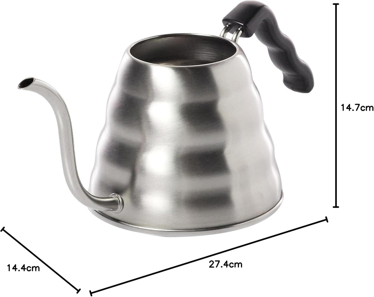 Hario Buono Stainless Steel Gooseneck Stovetop Coffee Kettle 1.2L DEMO