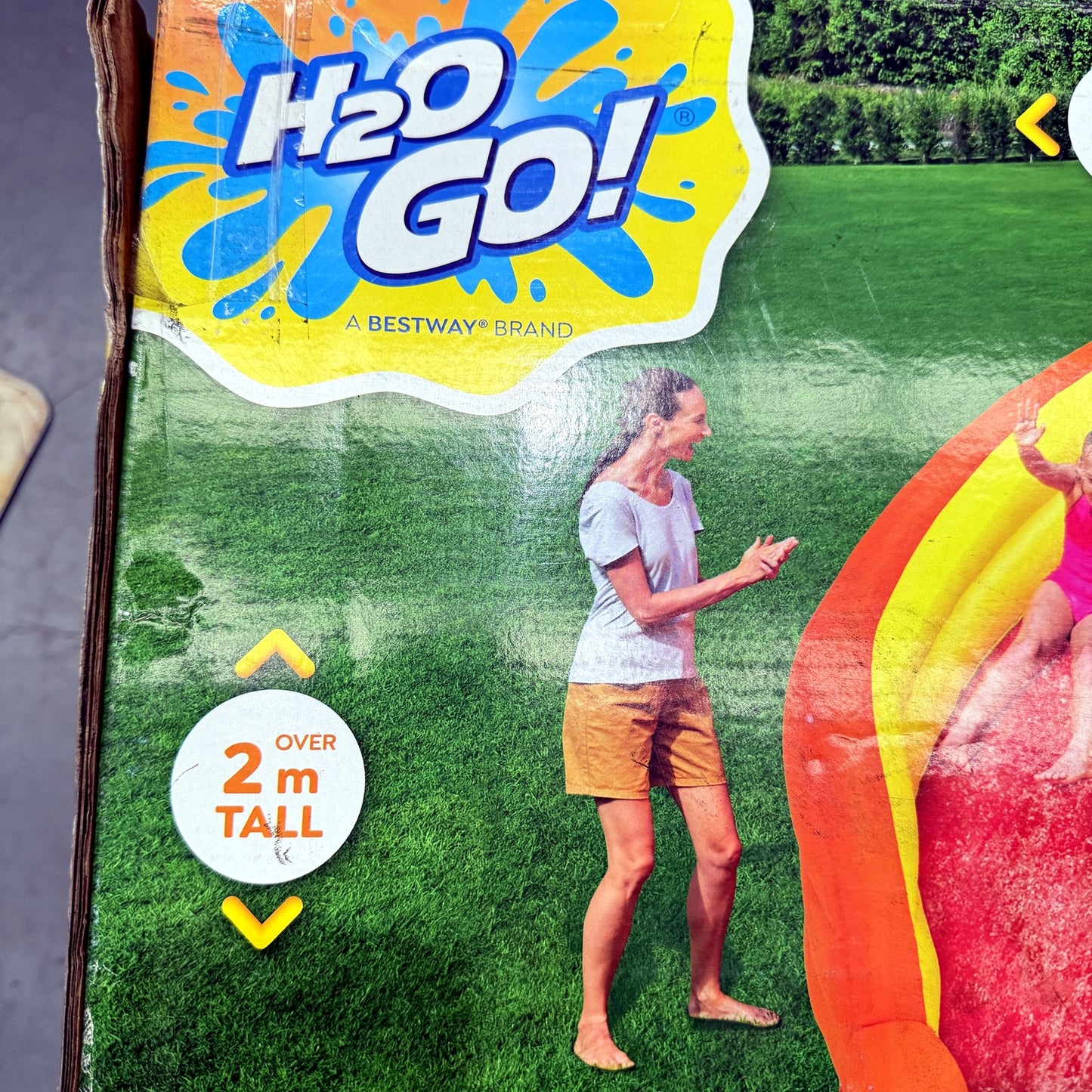 H2O Go! Splash Tower Mega Water Park Inflatable Outdoor Summer Toy NEW