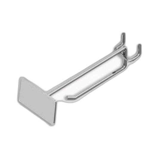 BULK LOT 100 Pieces 9" 255mm Silver Metal Single Scanner Hooks NEW