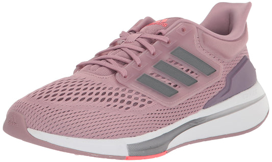 adidas EQ21 Run Cushioned Lightweight Sneakers Magic Mauve Womens US 8.5 NEW