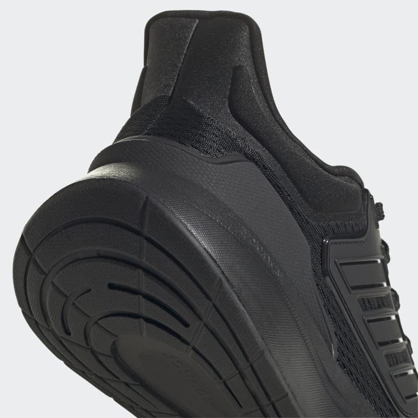 adidas Solid Black EQ21 Run Mesh Road Running Shoes Womens US 10 NEW