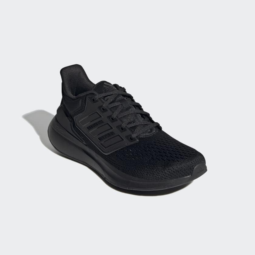 adidas Solid Black EQ21 Run Mesh Road Running Shoes Womens US 10 NEW