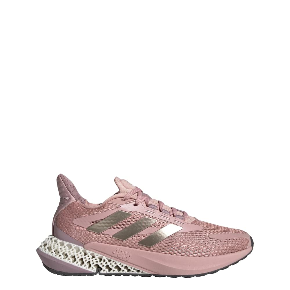 adidas 4DFWD Pulse Running Cushioned Sneakers Wonder Mauve/Sandy Lds US 10 DEMO