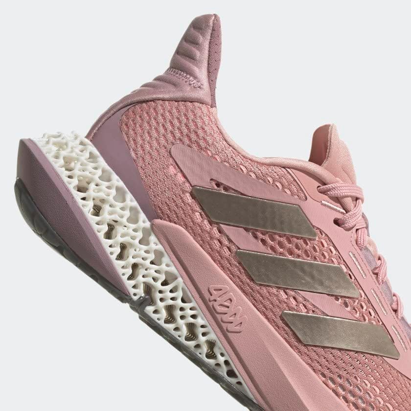 adidas 4DFWD Pulse Running Cushioned Sneakers Wonder Mauve/Sandy Lds US 10 DEMO
