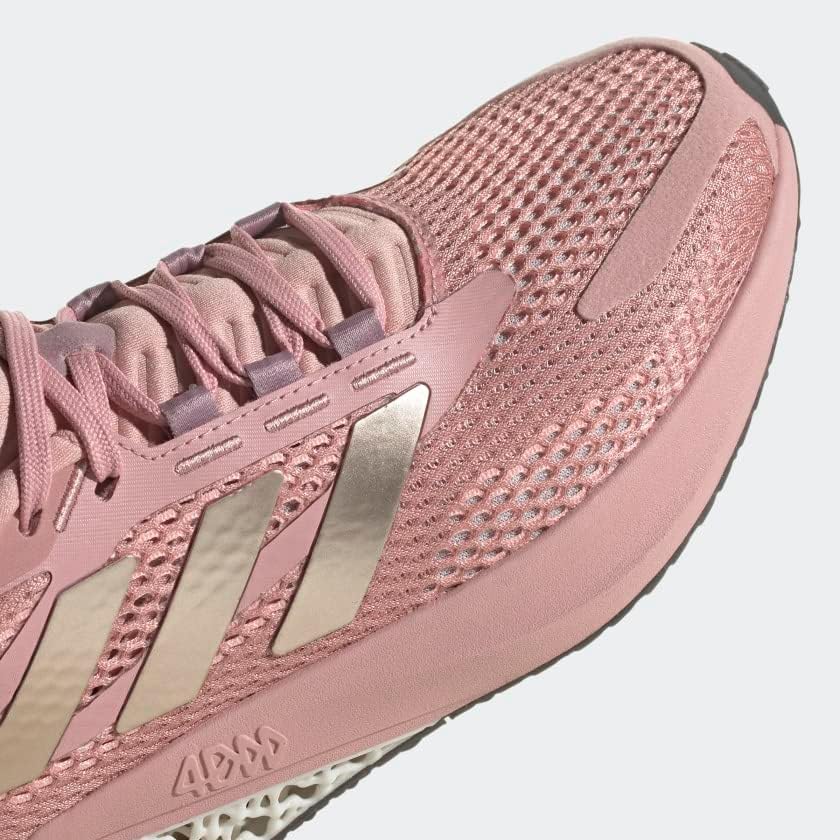 adidas 4DFWD Pulse Running Cushioned Sneakers Wonder Mauve/Sandy Lds US 10 DEMO