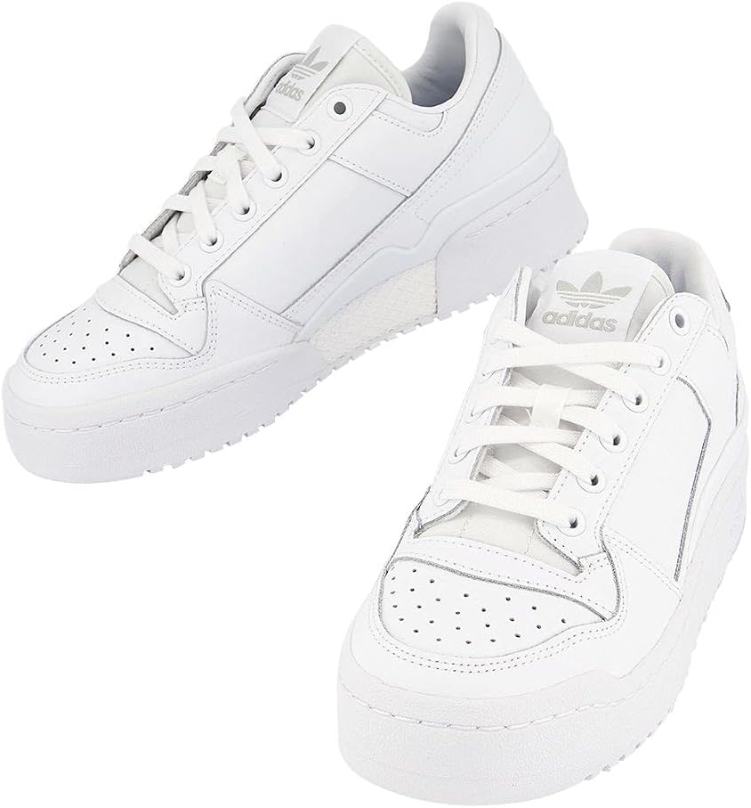 adidas Forum Bold W GV7660 Trainers for Women Solid White Leather US 9.5 NEW