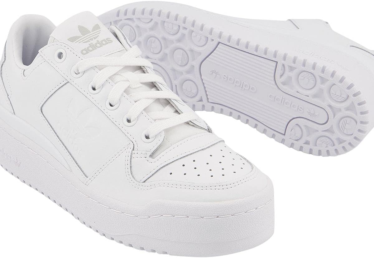 adidas Forum Bold W GV7660 Trainers for Women Solid White Leather US 9.5 NEW