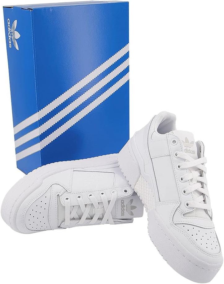 adidas Forum Bold W GV7660 Trainers for Women Solid White Leather US 9.5 NEW