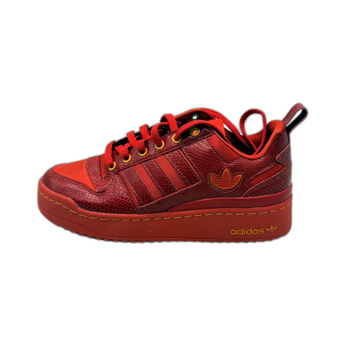 adidas Womens Forum Bold Platform Sneakers in Red & Orange Size US 7.5 NEW