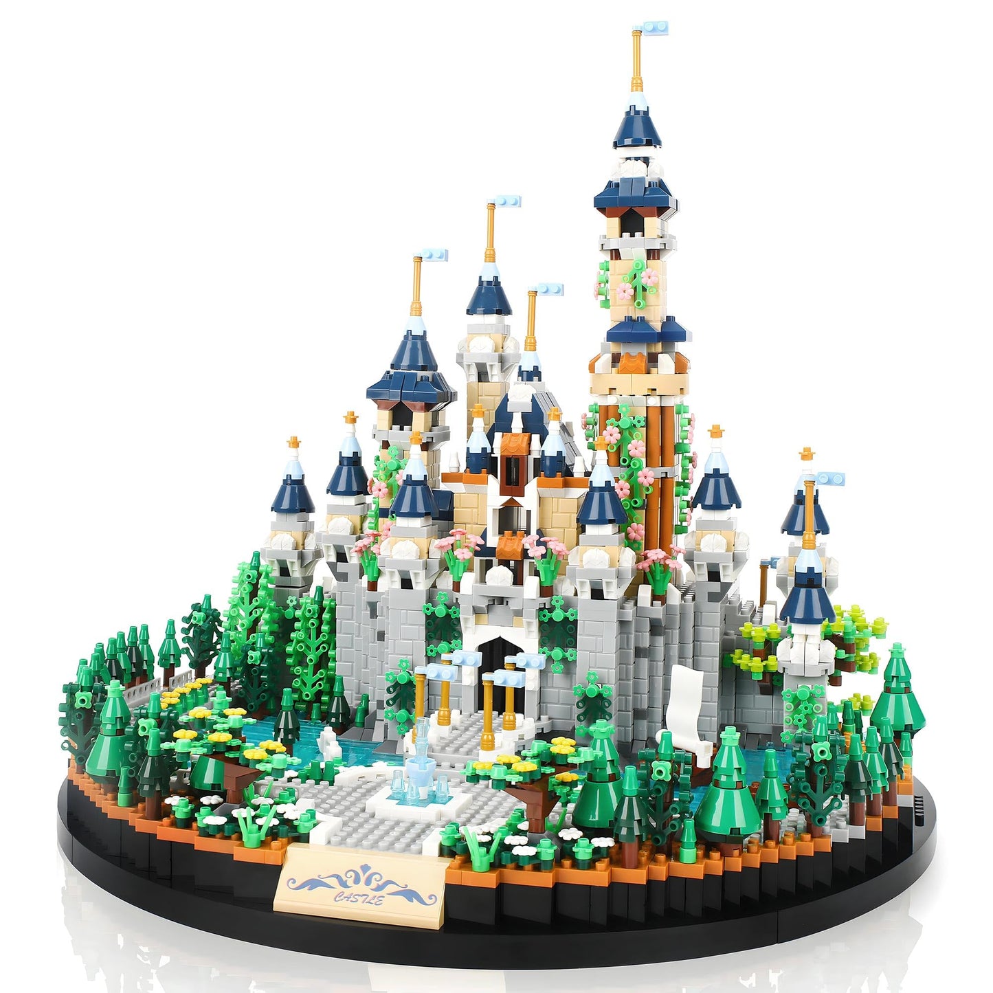 OundarM Fairy Castle Mini Building Set Architectural Micro Blocks Ages 10+NEW