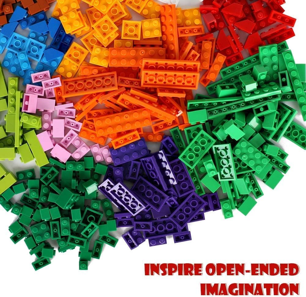 Lekebaby 1500 Piece Classic Building Bricks Construction Toys for Kids NEW