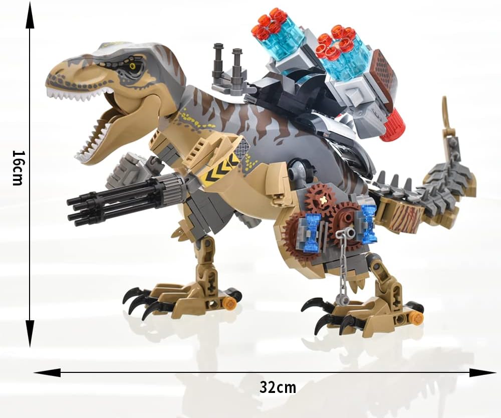 Mesiondy 725 Piece Dinosaur Construction Building Blocks Toy Set for Kids NEW