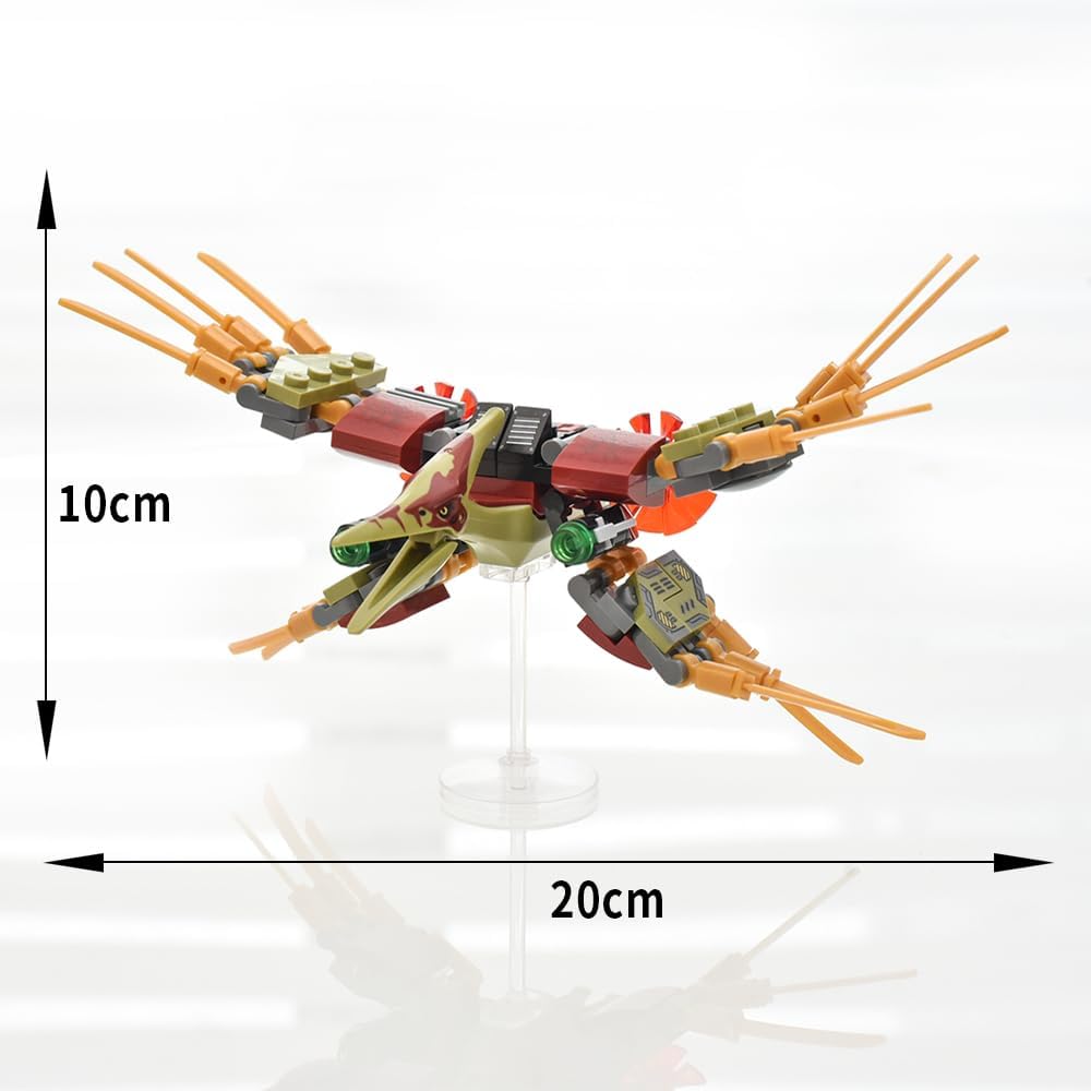 Mesiondy 725 Piece Dinosaur Construction Building Blocks Toy Set for Kids NEW