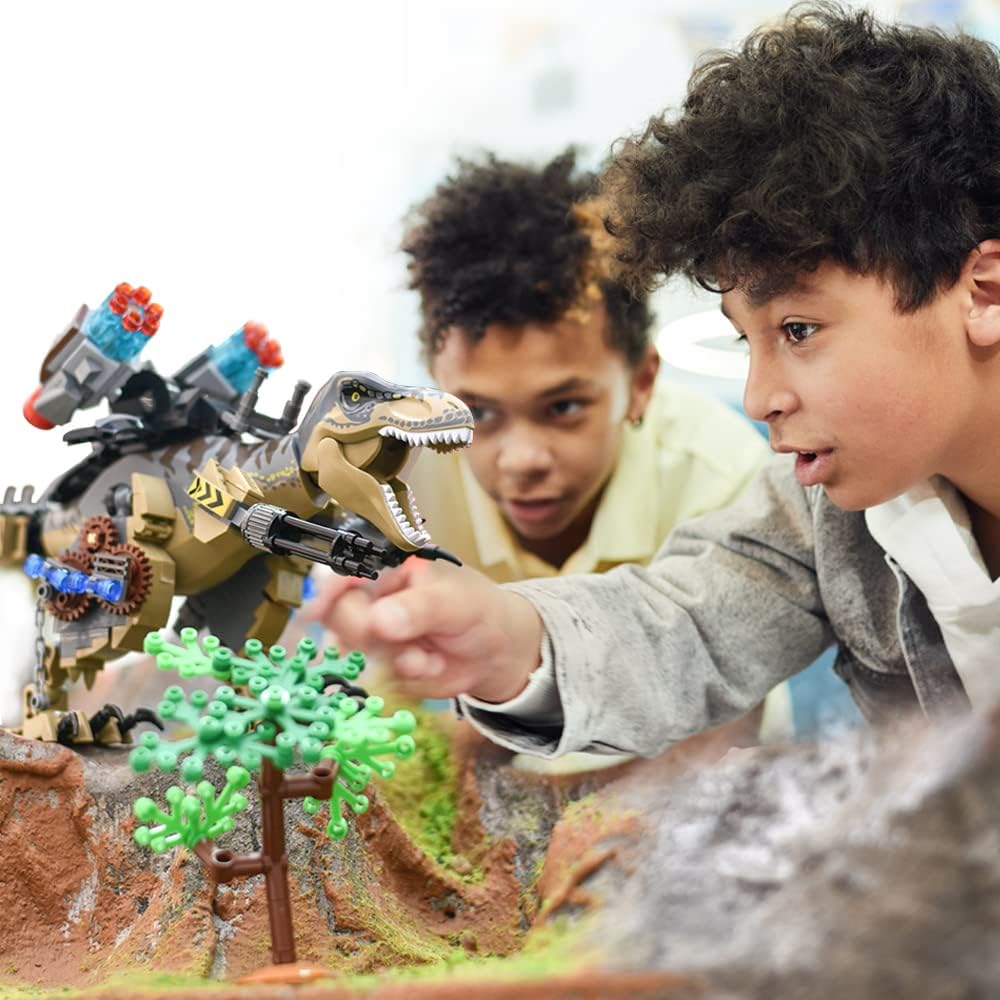 Mesiondy 725 Piece Dinosaur Construction Building Blocks Toy Set for Kids NEW