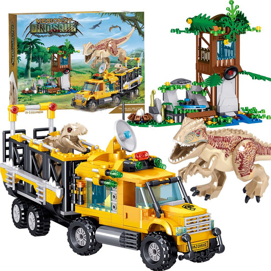 Mesiondy Multicolor Dinosaur Building Blocks Set Plastic Toys for Age 8-14 NEW