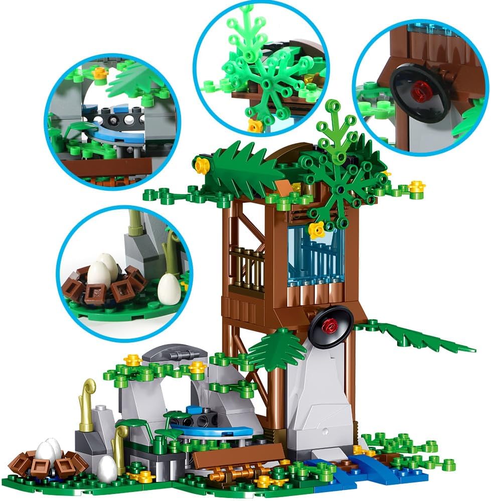 Mesiondy Multicolor Dinosaur Building Blocks Set Plastic Toys for Age 8-14 NEW