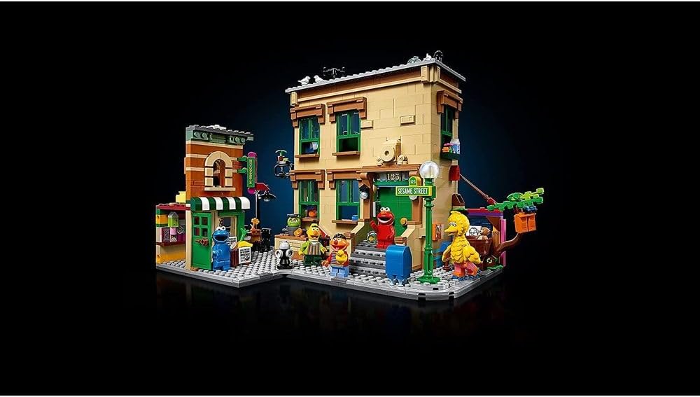 LEGO Ideas 123 Sesame Street Building Set #21324 *1 Sealed Bag Missing DEMO
