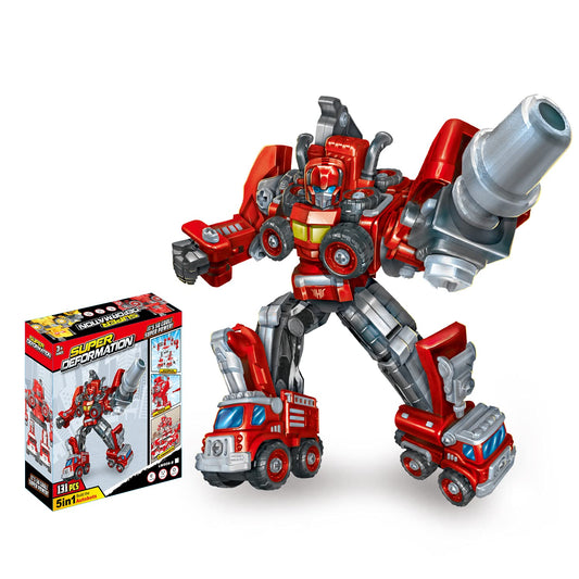 Gousiyun 5-in-1 Robots Construction Robot Toy Take Apart Building Vehicle NEW
