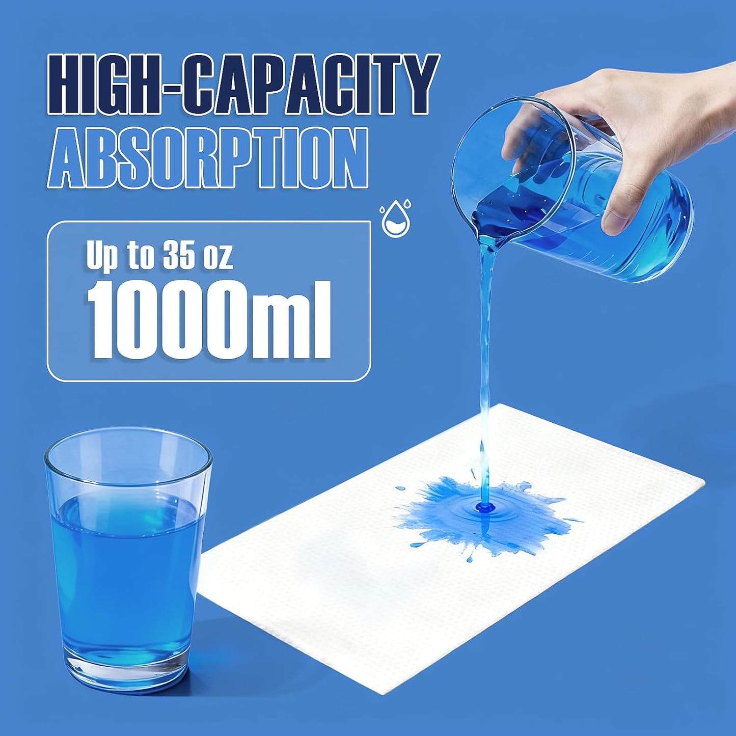 OPAFOBEF Leak-Proof Bedside Toilet Bags with Absorbent Pads Waste Water NEW