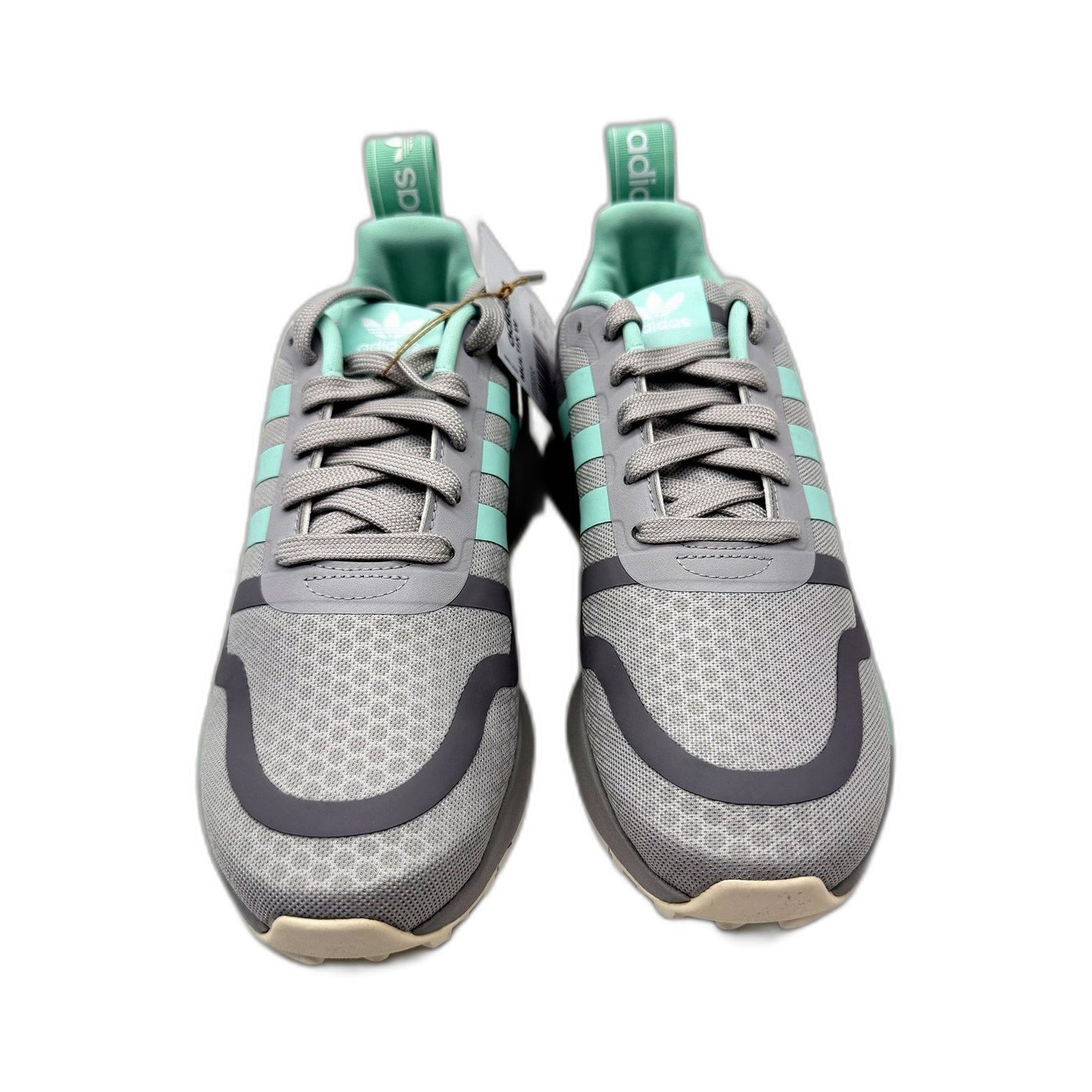 adidas Womens Multix Sneakers Casual Athletic Trainers Grey Mint US 6.5 NEW