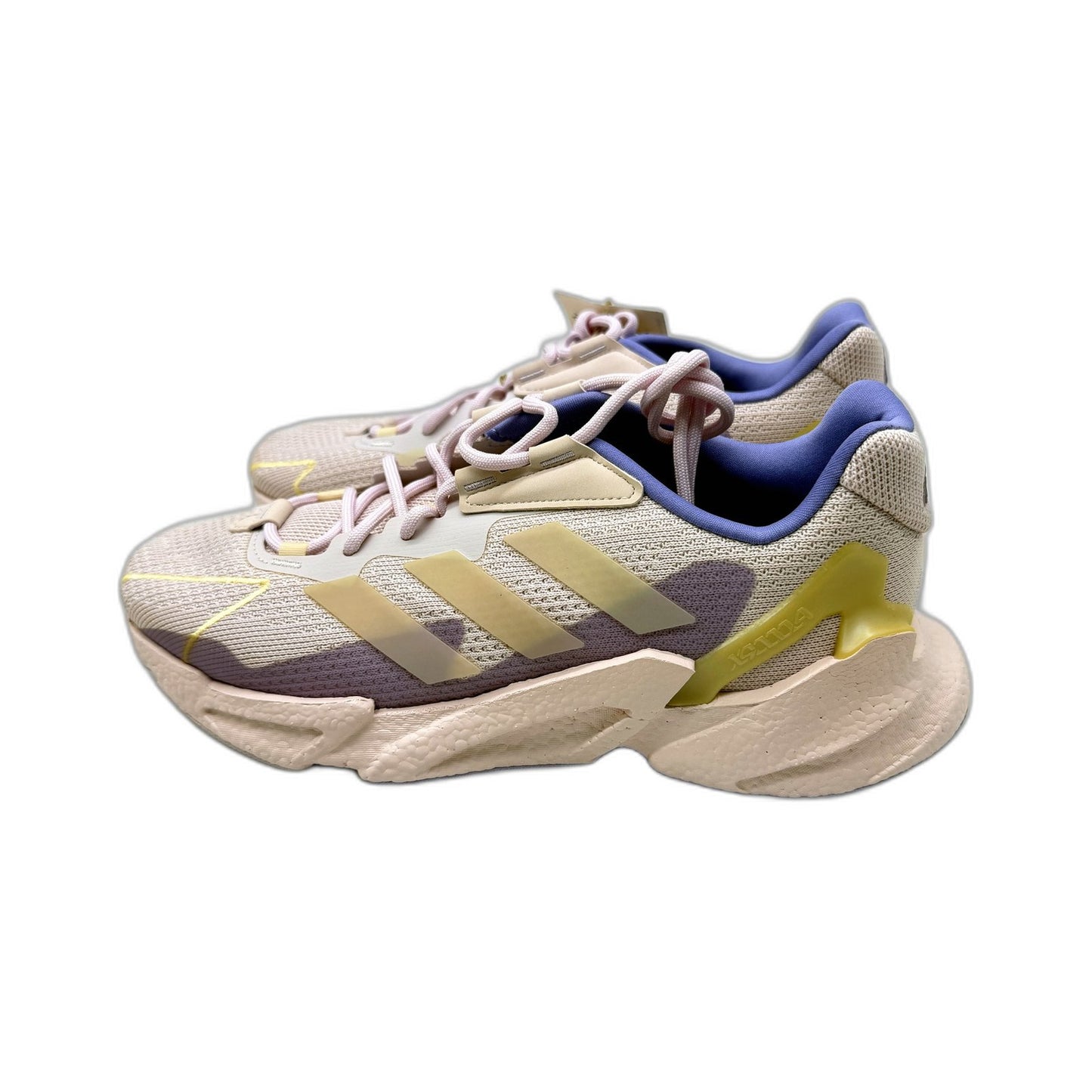 NEW adidas Cushioned Running Light Pink Shoes Lightweight Sneakers Womens US 9