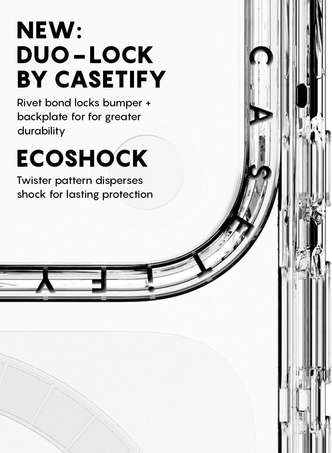 CASETiFY Compact Basic Cases iPhone 17 Pro Slim Sleek Sydney Stickers NEW